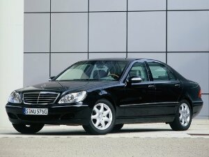 Коврики текстильные для Mercedes-Benz S-Class IV (седан / W220 Short) 1998 - 2005